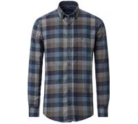 Casa Moda Casual Comfort Fit Hemd blau, Bedruckt