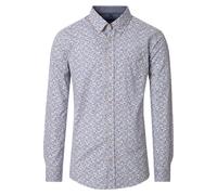 Casa Moda Casual Comfort Fit Hemd blau, Bedruckt
