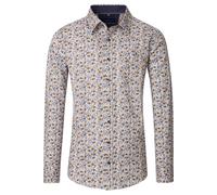 Casa Moda Casual Comfort Fit Hemd blau, Bedruckt