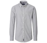 Casa Moda Casual Comfort Fit Hemd grün, Gestreift