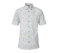 Casa Moda Casual Comfort Fit Hemd Kurzarm blau
