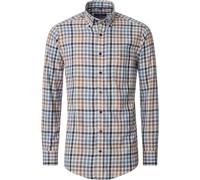 Casa Moda Casual Fit Flanellhemd beige, Kariert