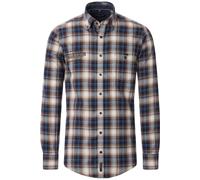 Casa Moda Casual Fit Flanellhemd beige, Kariert