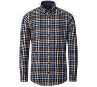 Casa Moda Casual Fit Flanellhemd braun, Kariert