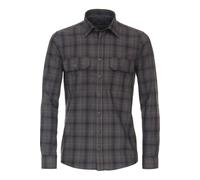 Casa Moda Casual Fit Flanellhemd grün, Kariert