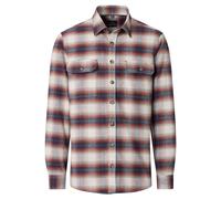 Casa Moda Casual Fit Flanellhemd rot, Gemustert