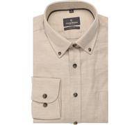 Casa Moda Casual Fit Hemd beige, Einfarbig