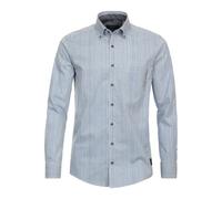 Casa Moda Casual Fit Hemd blau, Gestreift