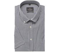 Casa Moda Casual Fit Hemd Kurzarm blau