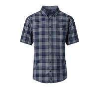 Casa Moda Casual Fit Hemd Kurzarm blau