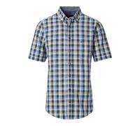 Casa Moda Casual Fit Hemd Kurzarm grün