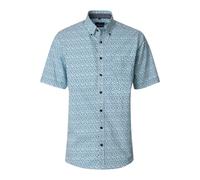 Casa Moda Casual Fit Hemd Kurzarm grün