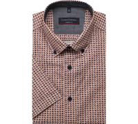 Casa Moda Casual Fit Hemd Kurzarm rot