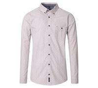 Casa Moda Casual Fit Hemd rot, Bedruckt