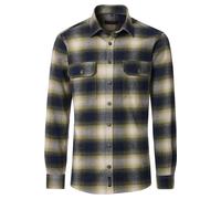 Casa Moda Casual Fit Hemdjacke grün, Einfarbig