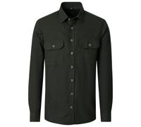 Casa Moda Casual Fit Hemdjacke grün, Einfarbig