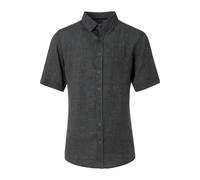 Casa Moda Casual Fit Leinenhemd grün, Einfarbig