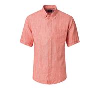 Casa Moda Casual Fit Leinenhemd orange, Einfarbig