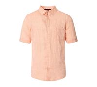 Casa Moda Casual Fit Leinenhemd orange, Einfarbig