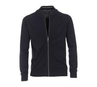 Casa Moda Herren Strickjacke Uni mit Reißverschluss Dunkelblau Größe S