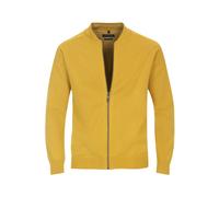 Casa Moda Casual Regular Fit Strickjacke gelb, Einfarbig