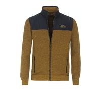 Casa Moda Casual Regular Fit Strickjacke gelb, Einfarbig
