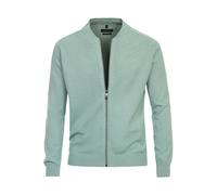 Casa Moda Casual Regular Fit Strickjacke grün, Einfarbig