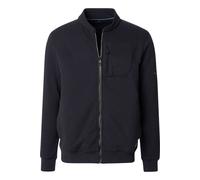 Casa Moda Casual Regular Fit Sweatjacke blau, Einfarbig