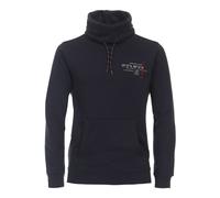 Casa Moda Casual Regular Fit Sweatshirt Rundhals blau, Einfarbig