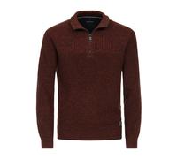 Casa Moda Casual Regular Fit Troyer orange, Einfarbig
