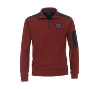 Casa Moda Casual Troyer rot, Einfarbig