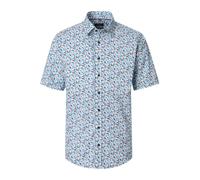CASAMODA - Freizeithemd Kurzarm blau - Gr. - 3XL