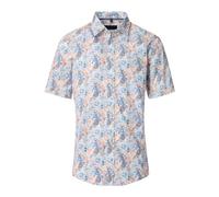 Casa Moda Comfort Fit Hemd Kurzarm blau