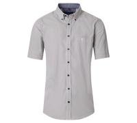 Casa Moda Comfort Fit Hemd Kurzarm grün