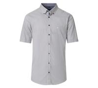 Casa Moda Freizeithemd Kurzarm Print – Comfort Fit – 100% Baumwolle – Herren XXL grünblau