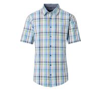 Casa Moda Comfort Fit Hemd Kurzarm grün