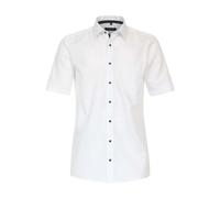 Businesshemd CASAMODA "CASAMODA Kurzarm uni" Gr. 43, Normalgrößen, weiß Herren Hemden (28299539-43) weiß