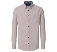 Langarmhemd CASAMODA "CASAMODA Freizeithemd Langarm Print", Herren, Gr. M, Normalgrößen, rot, 100% Baumwolle, bedruckt, comfort fit, Hemden (56953254-M) rot