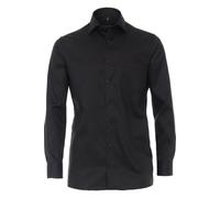 Casa Moda Comfort Fit Hemd super langer Arm schwarz