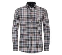 Casa Moda - Comfort Fit - Herren Freizeit Flanell Hemd Langarm (434175800), Größe:XXL, Farbe:Blau (101)