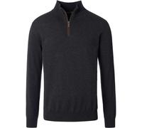 Casa Moda Halfzip Pullover Solid Anthrazit - Größe 5XL Anthrazit 5XL