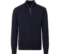 Casa Moda Halfzip Pullover Solid Navy - Größe L Dunkelblau L