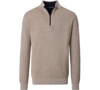 Casa Moda Halfzip Pullover Structure Beige - Größe L Beige L