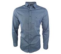 Casa Moda Herren-Langarmshirt, Bequeme Passform, Marineblau, Navy, XXL