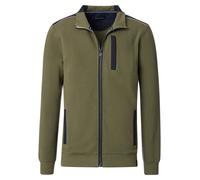 Casa Moda - Herren Sweatjacke (444303500), Größe:XXL, Farbe:Grün (335)