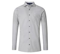 Casa Moda Modern Fit Hemd grün, Bedruckt