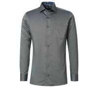 Casa Moda Modern Fit Hemd grün, Faux-uni