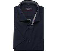 Casa Moda Modern Fit Hemd Kurzarm dunkelblau