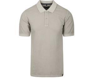Casa Moda Polo Piqué Garment Dye Grau - Größe M Grau M