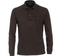 Casa Moda Poloshirt LS Braun - Größe M Braun M